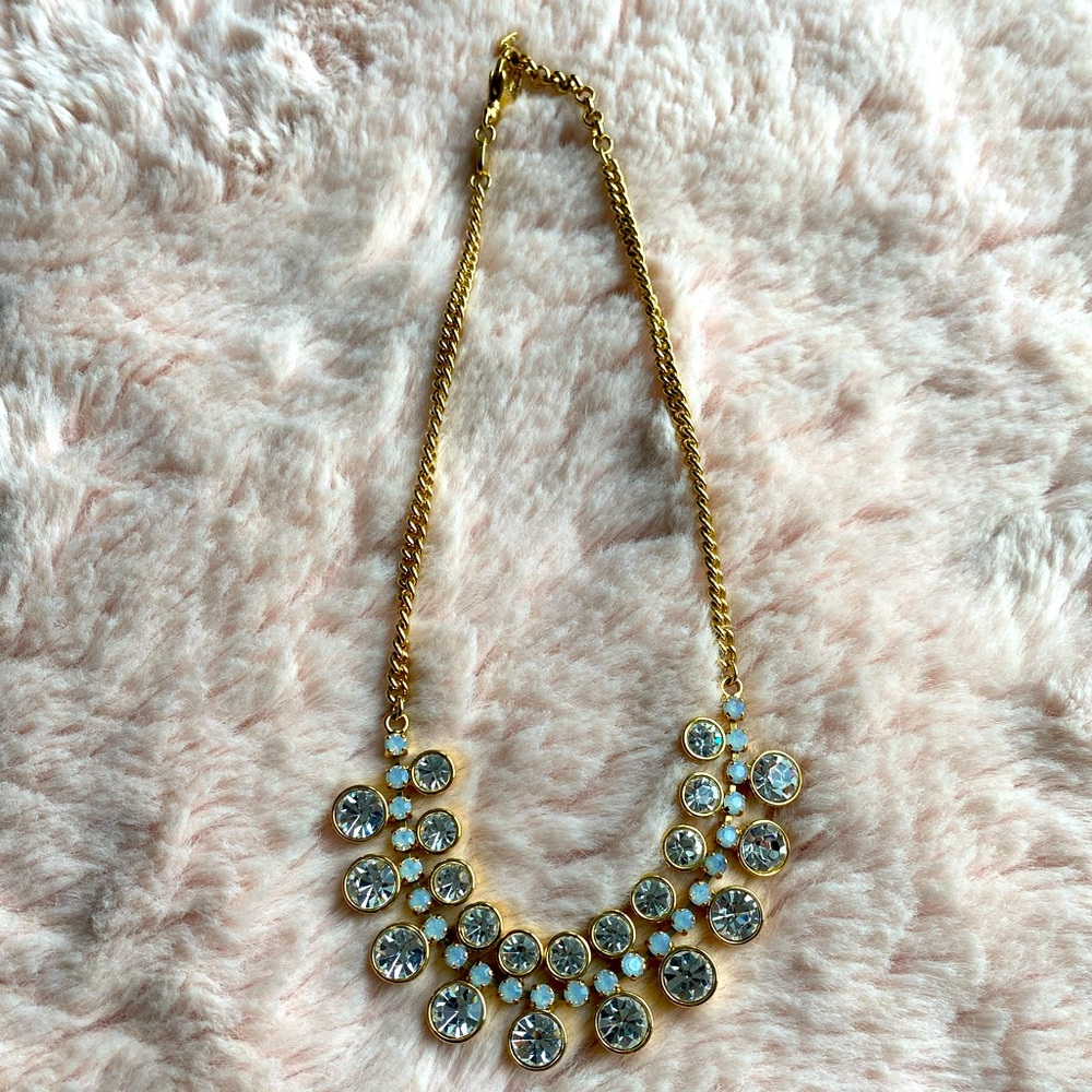 Bejeweled Fossil necklace